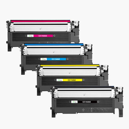 SAMSUNG CLT - 404S Compatible Toner - 4 COULEURS (Format Standard ) | Cartouche verte - Cartouche verte