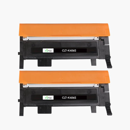 SAMSUNG CLT - 406S Compatible Toner - 4 COULEURS (Format Standard) | Cartouche verte - Cartouche verte