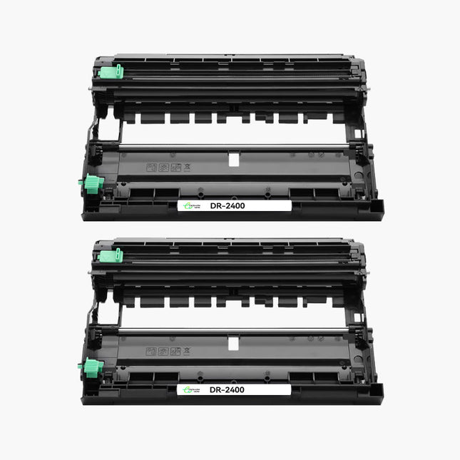 BROTHER DR - 2400 Tambour Recyclé - Noir (Pas de Toner)|Cartouche verte - Cartouche verte