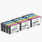 EPSON 405XL Cartouche d'encre Compatible - 4 Couleurs | Recyclée et écologique - Format XL - Cartouche verte