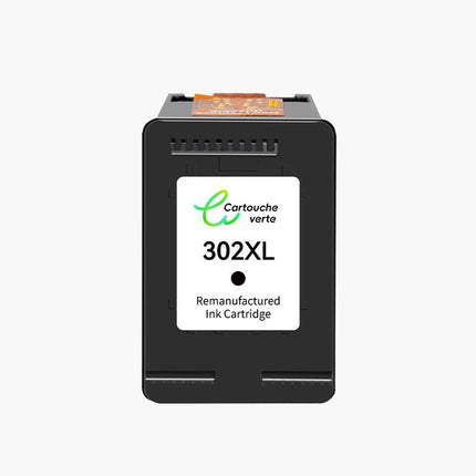 HP 302XL Cartouche d'encre compatible （Noir/Couleur）| Recyclée et écologique - Indication niveau d encre - Format XL - Cartouche verte